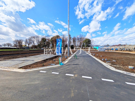 接道状況および現場風景　【三鷹市北野３丁目】／撮影日2025/03/17