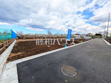 接道状況および現場風景　【三鷹市北野３丁目】／撮影日2025/03/17