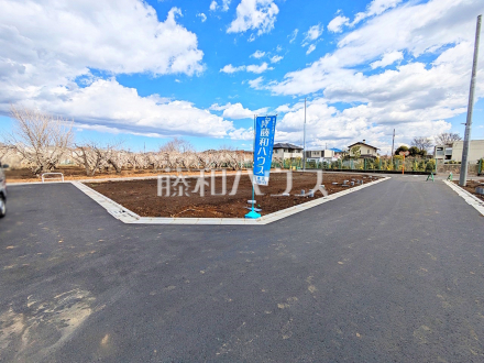 接道状況および現場風景　【三鷹市北野３丁目】／撮影日2025/03/17