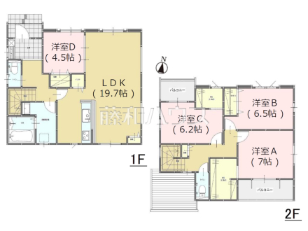 間取図　【福岡市早良区重留１丁目】