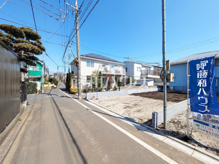 《接道状況》物件の事、諸費用の事など、小さな疑問も、お気軽にご連絡・ご相談下さい。 　【調布市深大寺元町４丁目】／撮影日2025/03/21