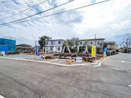 ≪現地外観≫きれいに整備された開発分譲地☆調布市深大寺東町6丁目に全5棟の新築分譲住宅の誕生します！【調布市深大寺東町６丁目】／撮影日2025/05/04