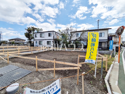 ≪1号地　外観≫物件の事、諸費用の事など、小さな疑問もお気軽にご連絡・ご相談下さい。 　【調布市深大寺東町６丁目】／撮影日2025/04/14