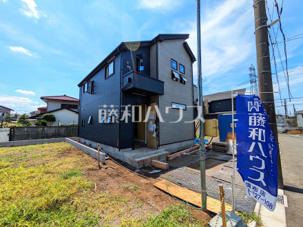 ≪3号棟　外観≫I.D.S工法による耐震住宅。　【調布市深大寺東町６丁目】／撮影日2025/06/21