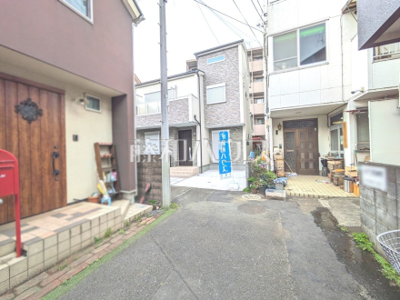 接道状況および現地風景　【小平市花小金井７丁目】／撮影日2025/04/10