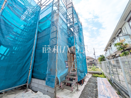 ≪1号棟　外観≫ランドリールームやパントリーなど収納重視の間取り♪　【調布市飛田給２丁目】／撮影日2025/06/01