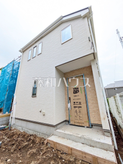 ≪1号棟　外観≫約17帖のゆったりリビングを設計。家族でテーブルを囲む素敵な時間をお愉しみ下さい。 【調布市飛田給２丁目】 ／撮影日2025/07/07