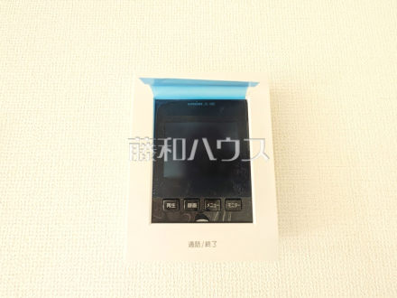 1号棟　TVモニター付インターホン　【富士見市大字水子】　防犯に役立つTVモニター付インターフォン／撮影日2025/03/02