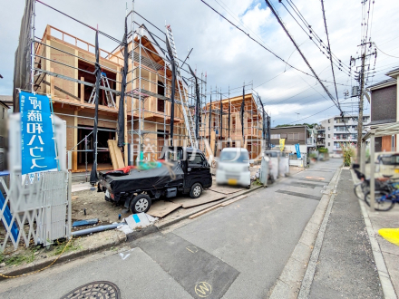 接道状況【立川市柴崎町５丁目】平日のご案内も可能です。まずはお気軽にお問合せ下さいませ。／撮影日2025/06/23