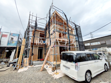 4号棟　外観　【立川市柴崎町５丁目】 ウォークインクローゼットやシューズインクロークなど、収納を重視した間取りです。 ／撮影日2025/06/23