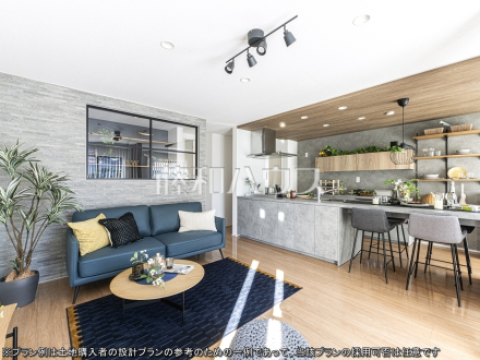 【建物プラン例】プラン例は土地購入者の設計プランの参考のための一例であって、当該プランの採用可否は任意です。　
[参考プラン] 
建物価格：1,870万円（税込）　建物面積：95.86m²／撮影日2024/11/08
