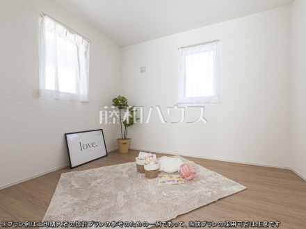 【建物プラン例】プラン例は土地購入者の設計プランの参考のための一例であって、当該プランの採用可否は任意です。　
[参考プラン] 
建物価格：1,870万円（税込）　建物面積：95.86m²／撮影日2024/11/08