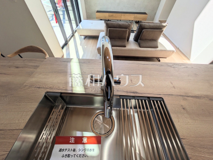 27号棟モデルハウス　キッチンシンク　【新座市野火止３丁目】／撮影日2026/02/21