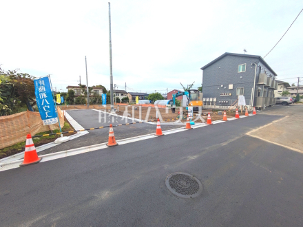 接道状況および現場風景　【小平市花小金井５丁目】／撮影日2025/06/06
