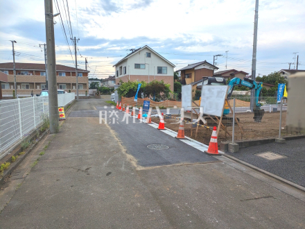 接道状況および現場風景　【小平市花小金井５丁目】／撮影日2025/06/06