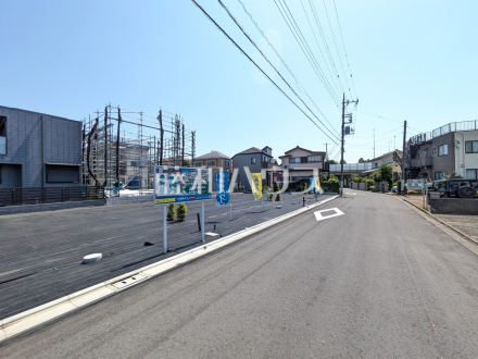 接道状況および現場風景　【国立市谷保】／撮影日2026/05/18