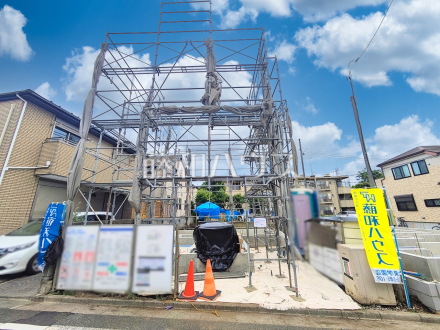 2号棟　誠心誠意、建築中！是非ご見学のお問合せをお待ちしております！　【練馬区西大泉１丁目】／撮影日2025/05/27