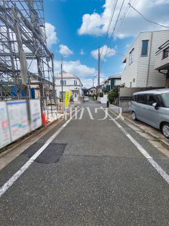 接道状況および現場風景　【練馬区西大泉１丁目】／撮影日2025/05/27