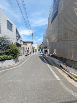 接道状況および現場風景　【練馬区西大泉１丁目】／撮影日2025/06/06