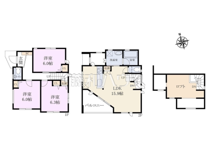 間取図　【国立市富士見台４丁目】