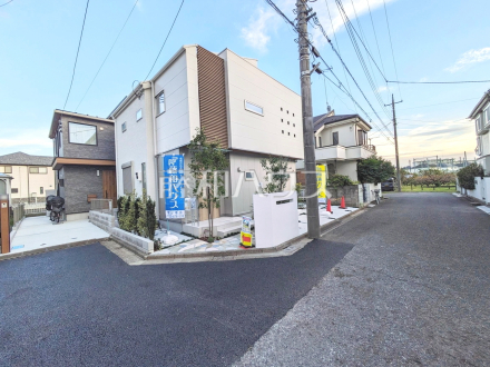 接道状況および現場風景　【国立市富士見台４丁目】／撮影日2025/10/02