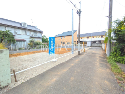 接道状況および現場風景　【小平市鈴木町２丁目】
スーパー、コンビニ徒歩10分圏内！／撮影日2025/06/09