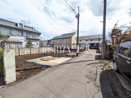 接道状況および現場風景　【小平市鈴木町２丁目】／撮影日2025/04/04