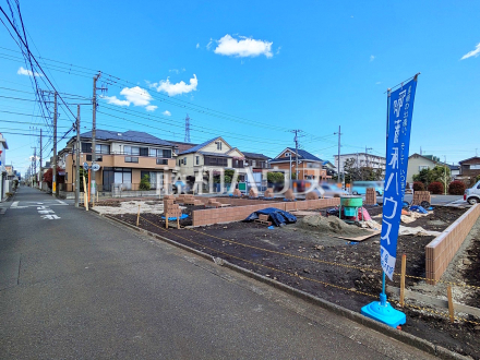 接道状況および現場風景　【三鷹市上連雀６丁目】／撮影日2025/04/04