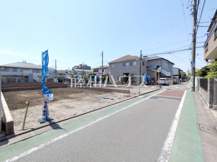 接道状況および現場風景　【三鷹市上連雀６丁目】／撮影日2025/04/27