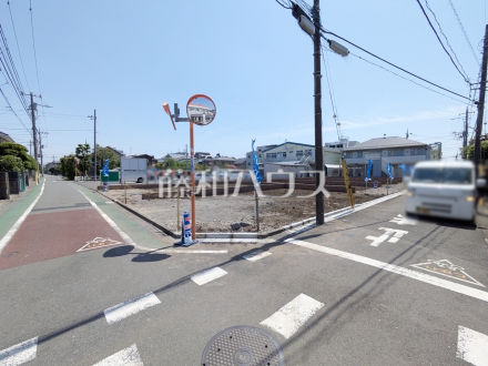 接道状況および現場風景　【三鷹市上連雀６丁目】／撮影日2025/04/27