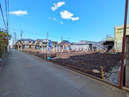 接道状況および現場風景　【三鷹市上連雀６丁目】／撮影日2025/04/04