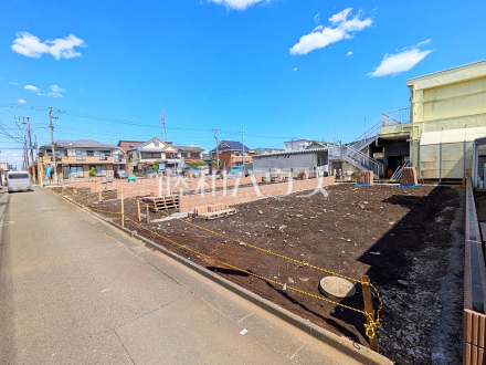 接道状況および現場風景　【三鷹市上連雀６丁目】／撮影日2025/04/04