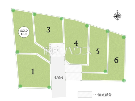 全体区画図　【府中市小柳町５丁目】