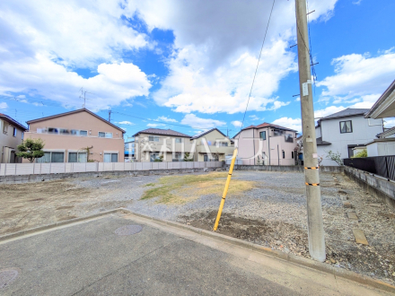 接道状況および現場風景　【府中市小柳町５丁目】／撮影日2025/04/04