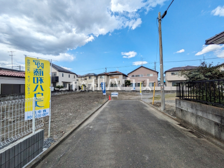 接道状況および現場風景　【府中市小柳町５丁目】／撮影日2025/04/04