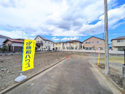 接道状況および現場風景　【府中市小柳町５丁目】／撮影日2025/04/04