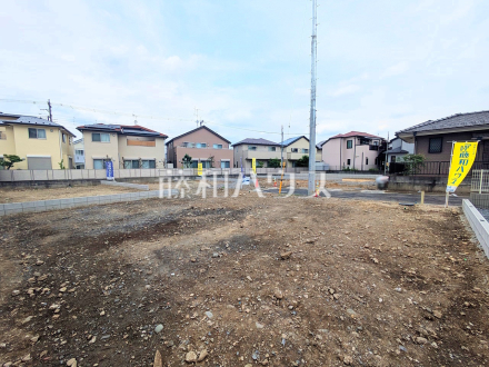 ≪1号地　外観≫周辺は落ち着いた雰囲気の住宅地です。小さなお子様がいるご家庭も安心です。【府中市小柳町５丁目】／撮影日2025/06/13