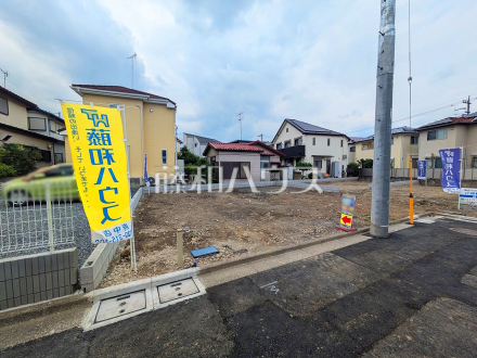 ≪1号地　外観≫115平米のゆとりある敷地。東道路で日当たり良好の立地です☆【府中市小柳町５丁目】／撮影日2025/06/13