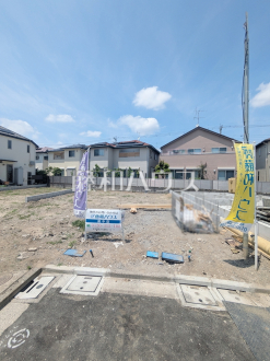 3号地　接道状況および現場風景　【府中市小柳町５丁目】／撮影日2025/07/04