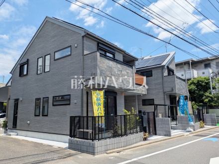 A号棟　外観　【杉並区宮前４丁目】 繰り返す地震に効果を発揮する制震ダンパーが標準装備！地震の揺れからご家族を守ります。 ／撮影日2025/05/04