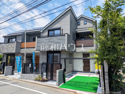 B号棟　接道状況および現場風景　【杉並区宮前４丁目】／撮影日2025/05/04