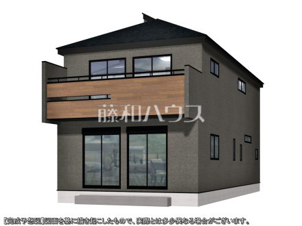 2号棟　完成予想図（外観）　【新座市東２丁目】