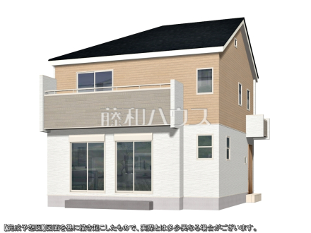 5号棟　完成予想図（外観）　【新座市東２丁目】
