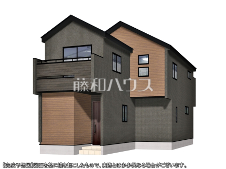 7号棟　完成予想図（外観）　【新座市東２丁目】