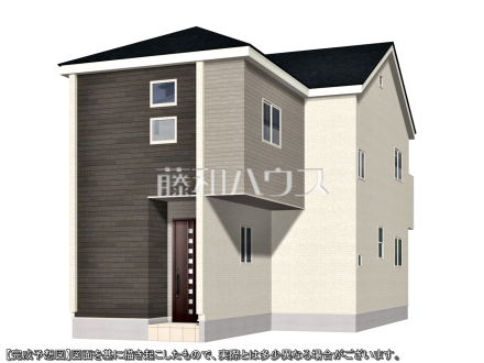 13号棟　完成予想図（外観）　【新座市東２丁目】