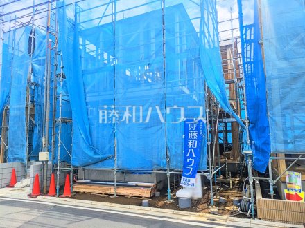 13号棟　 完成前ですがご見学できます。通常ではなかなか見ることのできない建物構造も、建築中だからこそご覧になれます。 　【新座市東２丁目】／撮影日2025/06/01