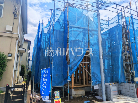 14号棟　 完成前ですがご見学できます。通常ではなかなか見ることのできない建物構造も、建築中だからこそご覧になれます。 　【新座市東２丁目】／撮影日2025/06/01
