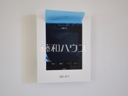 TVモニター付きインターホン　TVモニター付きインターホンのため訪問者がひと目で分かります／撮影日2024/03/03