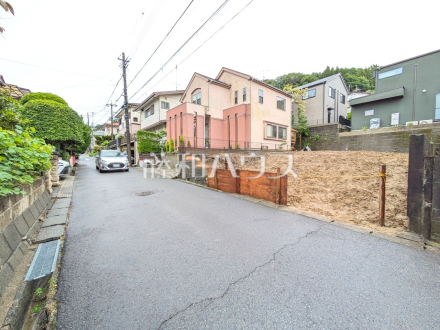 接道状況および現場風景　【八王子市長沼町】／撮影日2025/05/31