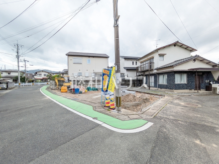 接道状況および現場風景　【福岡市南区桧原２丁目】／撮影日2025/05/17